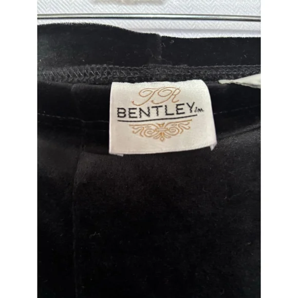 Women's Zanoni by Jalate Velvet Duster Cardigan with leggings in Black Size M - Picture 8 of 9